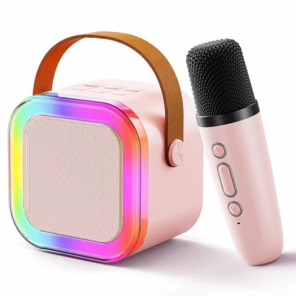 Pink (Base) Kids Karaoke Wireless Microphone Speaker at ₹ 599_piece