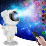 Astronaut Galaxy Projector | Astronaut Nebula Projector Light | Starry Night Light Projector | Galaxy Projector with Remote Control 360° Adjustable & Timer