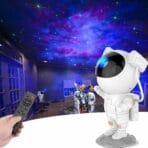 Astronaut Galaxy Projector | Astronaut Nebula Projector Light | Starry Night Light Projector | Galaxy Projector with Remote Control 360° Adjustable & Timer