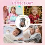 Breathing Teddy Bear Plush Sound Machine Baby Gift with Music, Lights & Breathing Motion