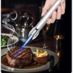 Windproof Metal Lighter with 360ยฐ Flexible Neck for BBQ, Camping, and Welding