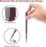 Gadgivent 24-in-1 Magnetic Precision Screwdriver Set with S2 Steel Bits & Portable Case