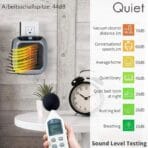 Gadgivent Handy Heater Turbo 800 – Compact & Powerful Wall Outlet Space Heater with Adjustable Thermostat