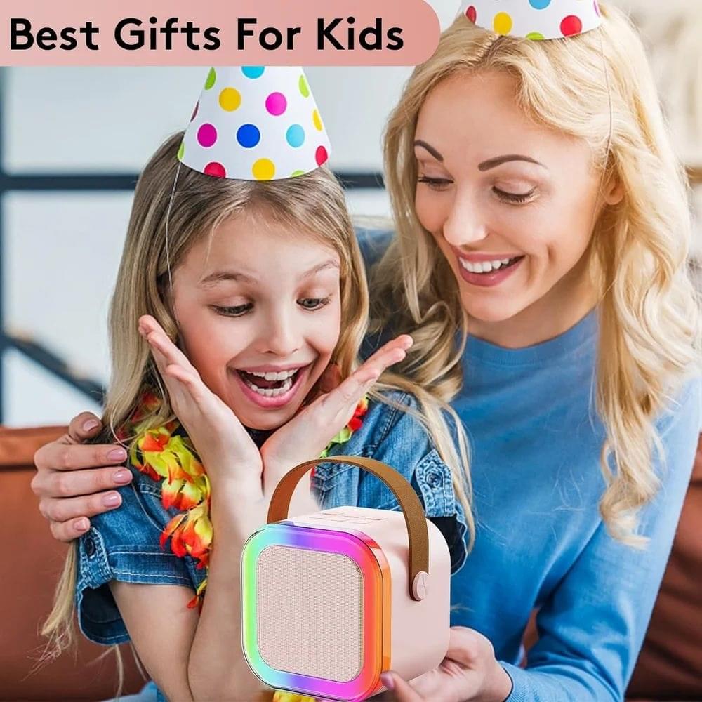 Pink (Base) Kids Karaoke Wireless Microphone Speaker at ₹ 599_piece