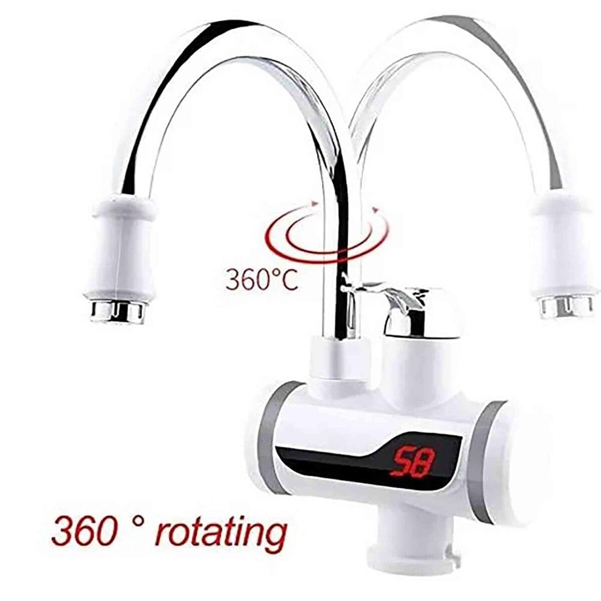 Instant Water Heater Faucet | Instant Water Faucet Geyser | Instant Water Geyser Faucet | Instant Electric Heating Water Faucet | Electric Faucet Instant Hot Water Heater Tap