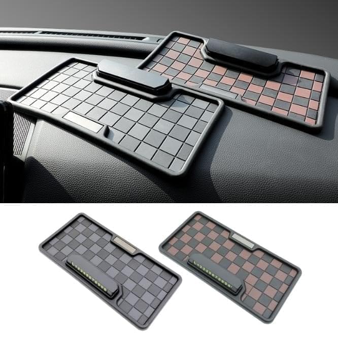 Anti-Slip Car Dashboard Mat for Phone, Universal Non-Slip Sticky Rubber Pad, Superior Anti-Slip Technology