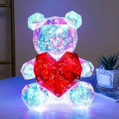 LED Teddy Bear Night Light